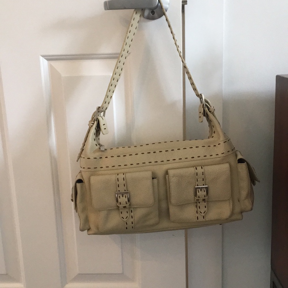 BCBG Max Azria Leather Shoulder Bag